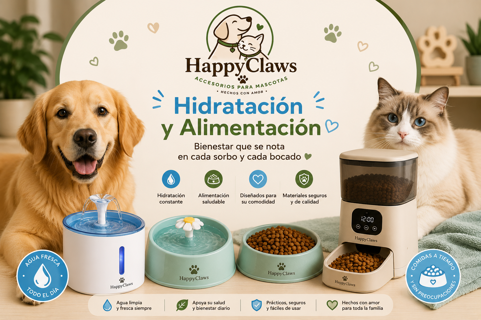 Hidratación y Alimentación💧