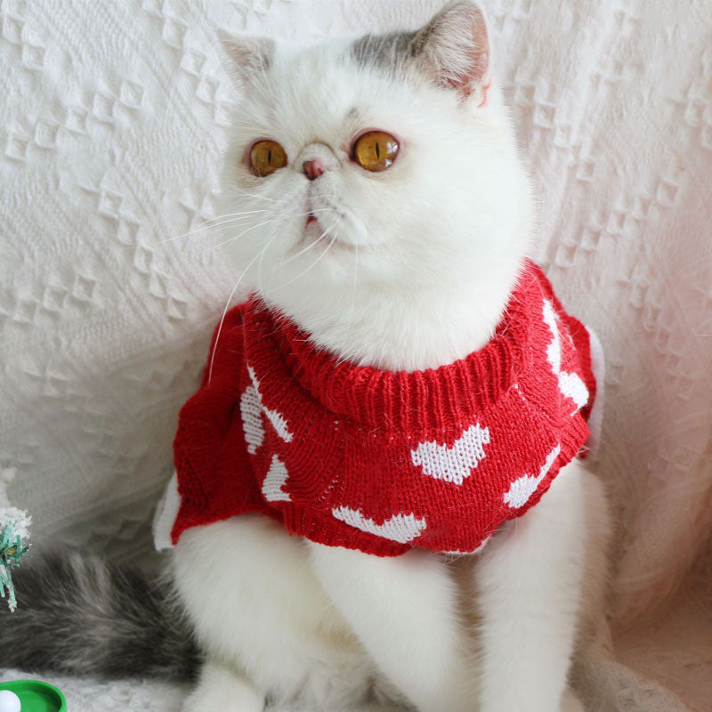 Suéter de Vestido de Princesa Festivo para Perros en Navidad