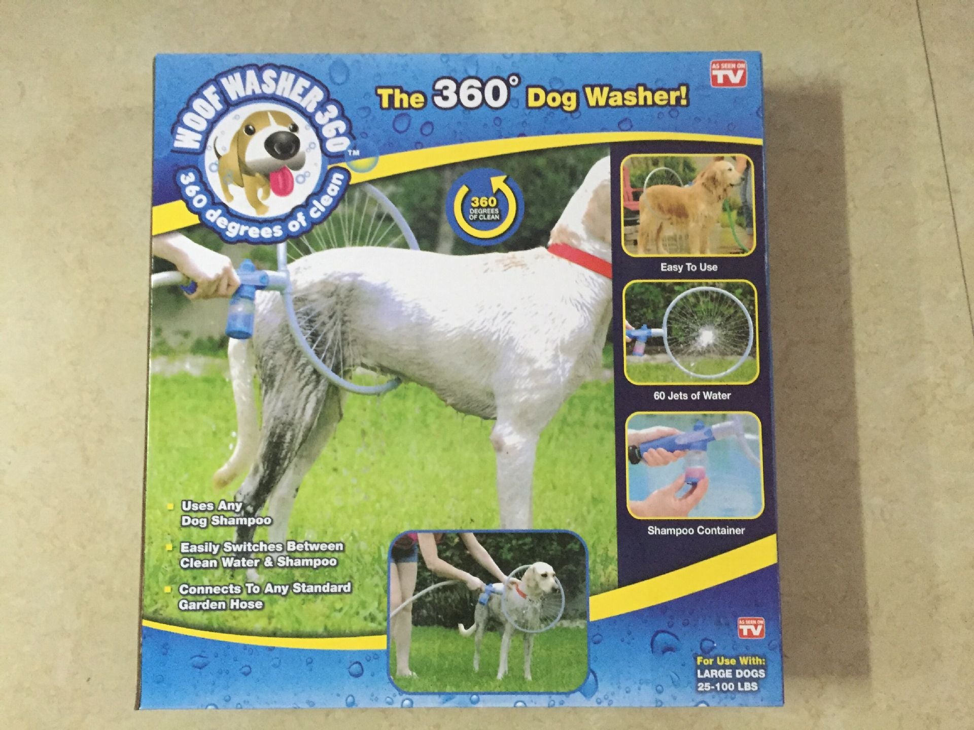 Ducha para Perros con Pistola Circular de Agua