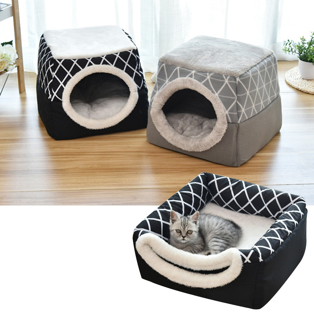 Cama para Perros y Gatos - Cápsula Espacial de Uso Dual