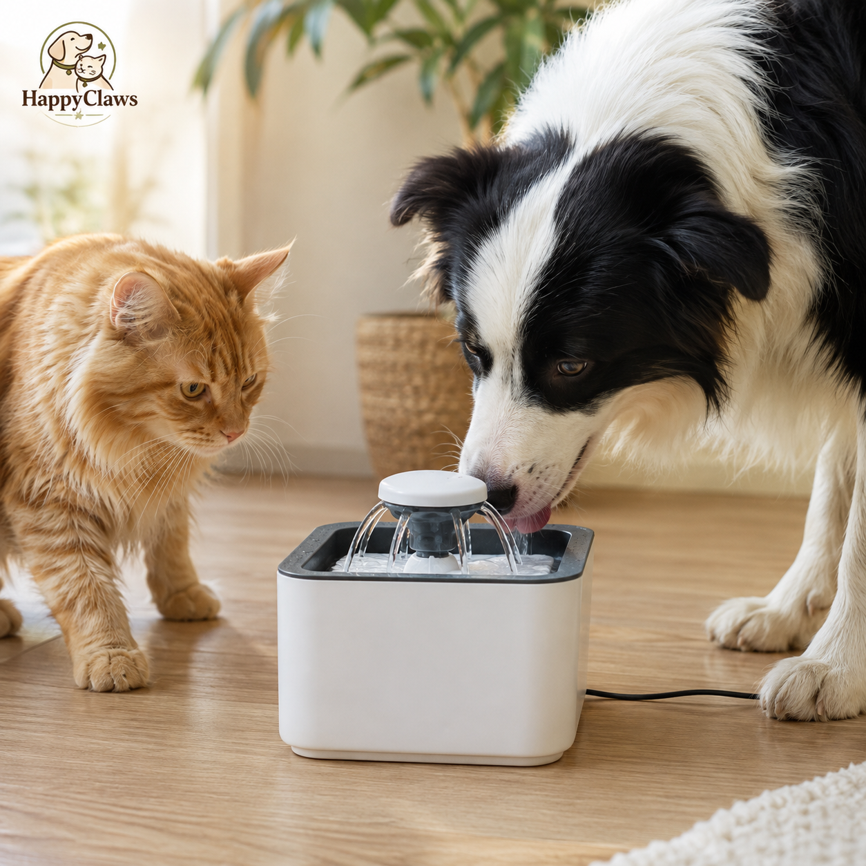 💧 AquaFlow™ | Fuente de Agua Inteligente para Perros y Gatos