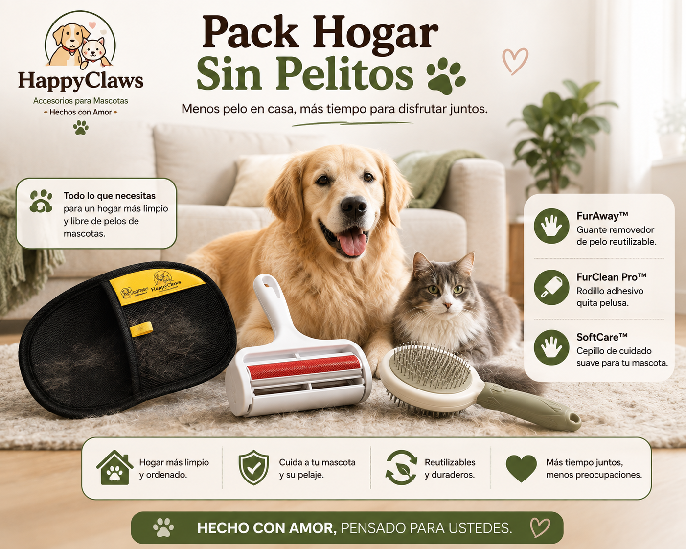 🧼🐾 Pack Hogar Sin Pelitos™