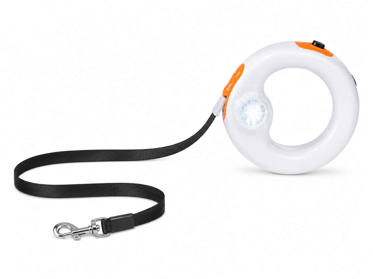 🐾 HappyLoop™ | Correa Retráctil Ergonómica con Freno Inteligente