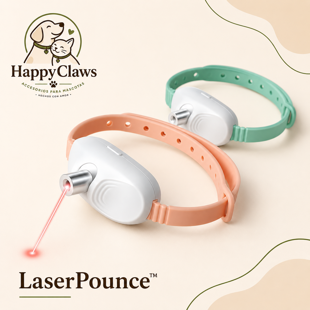 🎯 LaserPounce™ | Collar Láser Interactivo para Gatos