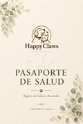 Pasaporte de Salud HappyClaws™ 🐾