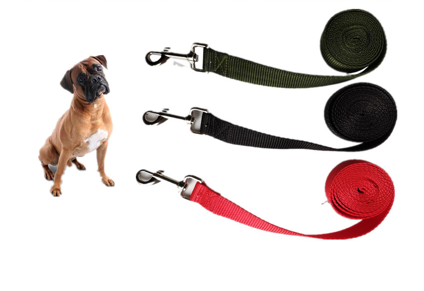 Correa de cuerda para perro larga y ancha de 2.5CM