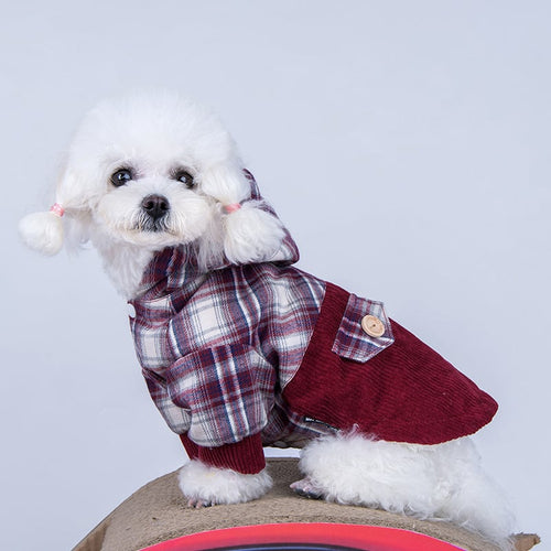 Abrigo de Cachemira para Perros Pequeños  Teddy VIP
