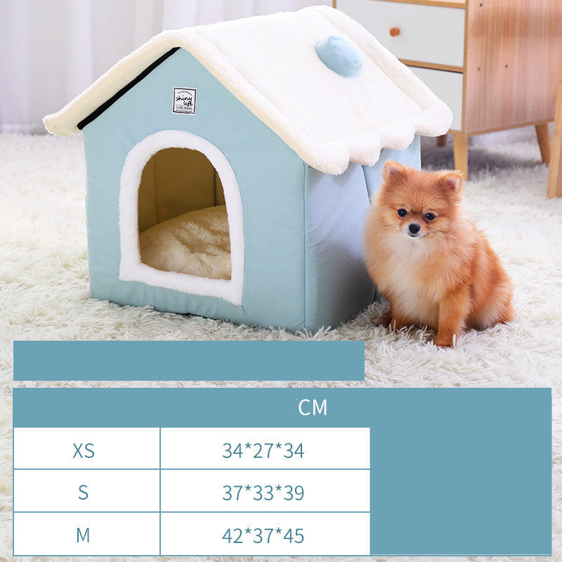 Casa Refugio Cerrada Cálida para Mascotas