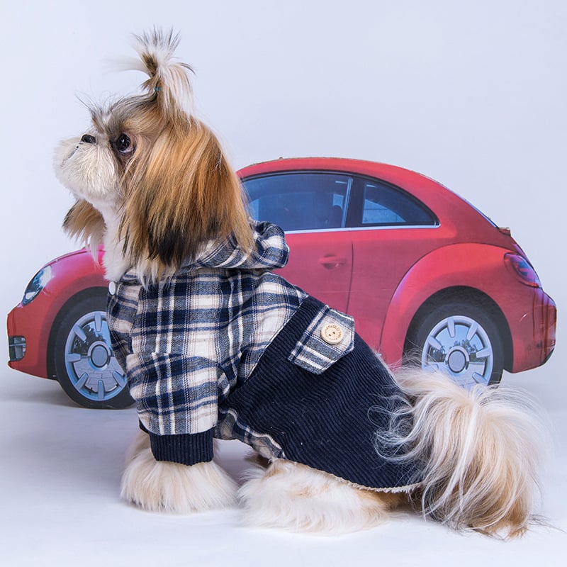 Abrigo de Cachemira para Perros Pequeños  Teddy VIP