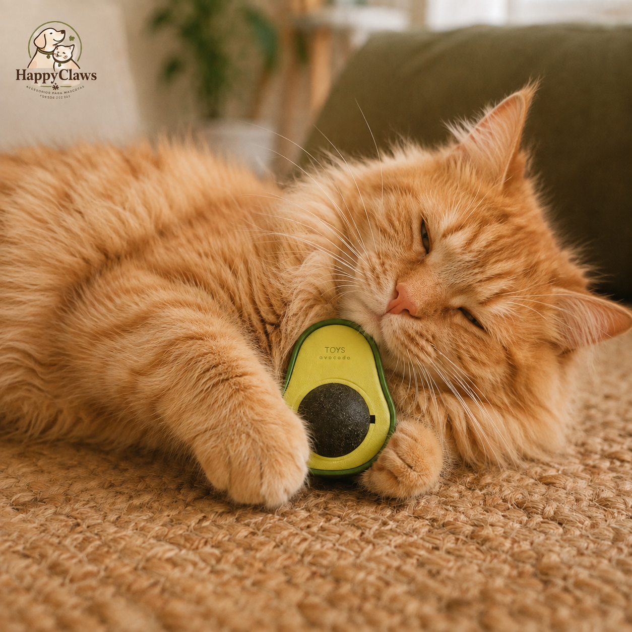 🥑 AvocaMint™ | Juguete de Hierba Gatera para Gatos