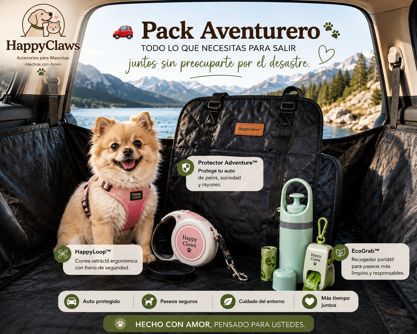 🚗🐾Pack Aventurero🚗🐾