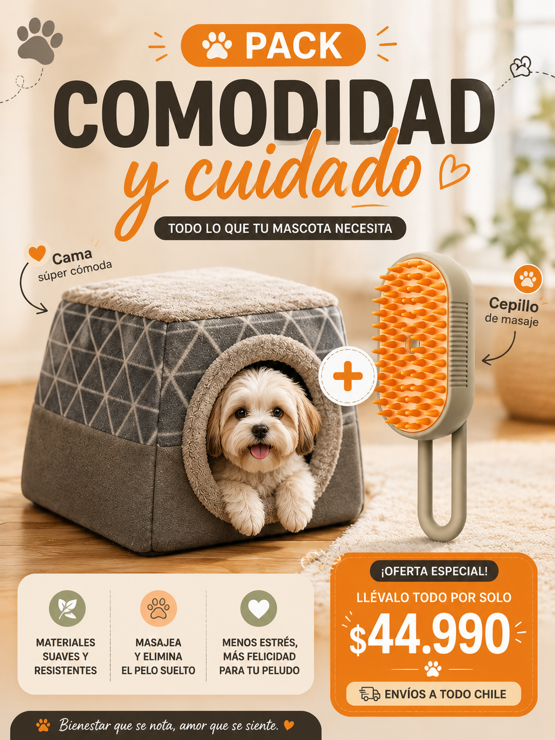 Pack Comodidad y Cuidado